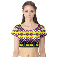 Short Sleeve Crop Top 