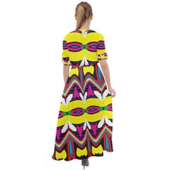 Waist Tie Boho Maxi Dress 