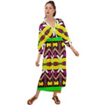 Colorful shapes                                                     Grecian Style Maxi Dress