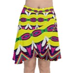 Colorful shapes                                                      Chiffon Wrap Front Skirt