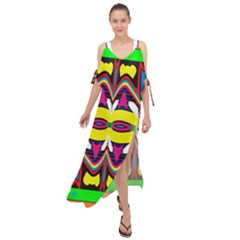 Maxi Chiffon Cover Up Dress 