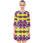 Colorful shapes                                                 Smock Dress