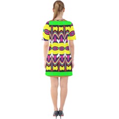 Sixties Short Sleeve Mini Dress 