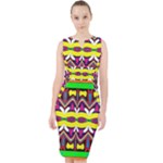 Colorful shapes                                                     Midi Bodycon Dress