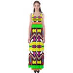 Colorful shapes                                                   Empire Waist Maxi Dress