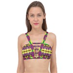 Colorful shapes                                                 Cage Up Bikini Top