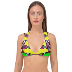 Double Strap Halter Bikini Top 