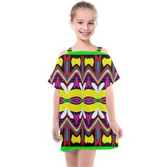 Kids  One Piece Chiffon Dress 