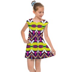 Kids  Cap Sleeve Dress 