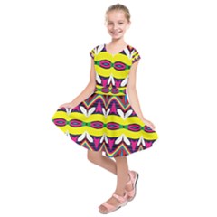 Kids  Short Sleeve Dress 