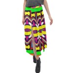 Colorful shapes                                                       Velour Split Maxi Skirt