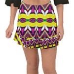 Colorful shapes                                                   Fishtail Mini Chiffon Skirt