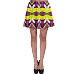 Colorful shapes                                                   Skater Skirt