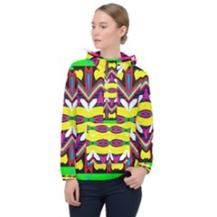 Women s Front Pocket Pullover Windbreaker 