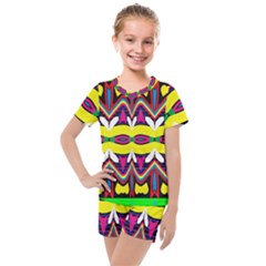 Kids  Mesh T-Shirt and Shorts Set 