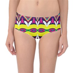 Mid-Waist Bikini Bottoms 