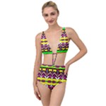 Colorful shapes                                                  Tied Up Two Piece Swimsuit