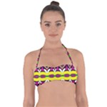 Colorful shapes                                                   Halter Bandeau Bikini Top