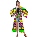 Colorful shapes                                                Maxi Kimono