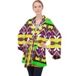 Colorful shapes                                                   Velvet Kimono Robe