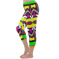 Capri Winter Leggings  Back