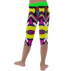 Kids  Lightweight Velour Capri Leggings  