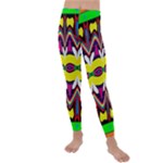 Colorful shapes                                                 Kids  Lightweight Velour Leggings