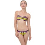 Colorful shapes                                                   Classic Bandeau Bikini Set