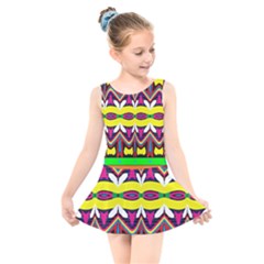 Kids  Skater Dress Swimsuit 