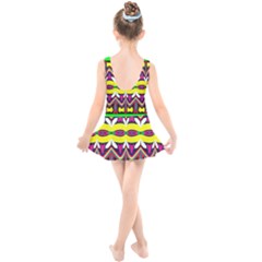 Kids  Skater Dress Swimsuit 