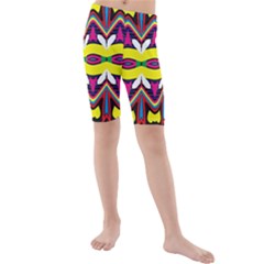 Kids  Mid Length Swim Shorts 