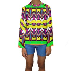 Kids  Long Sleeve Swimwear 