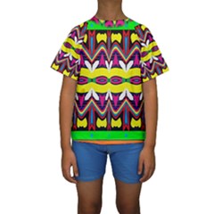 Kids  Short Sleeve Swimwear 