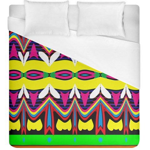 Colorful shapes                                                    Duvet Cover (King Size) from ArtsNow.com