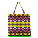 Colorful shapes                                                   Grocery Tote Bag