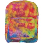 Colorful watercolors texture                                                  Full Print Backpack