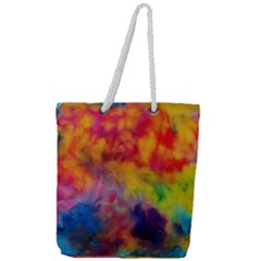 Full Print Rope Handle Tote (Large) 