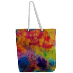 Full Print Rope Handle Tote (Large) 