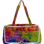 Colorful watercolors texture                                                    Multi Function Bag