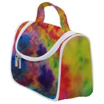 Colorful watercolors texture                                                 Satchel Handbag