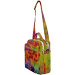 Colorful watercolors texture                                                 Crossbody Day Bag