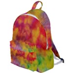 Colorful watercolors texture                                                 The Plain Backpack