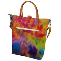 Buckle Top Tote Bag 