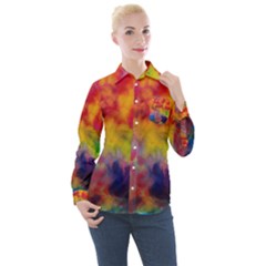 Women s Long Sleeve Pocket Shirt 