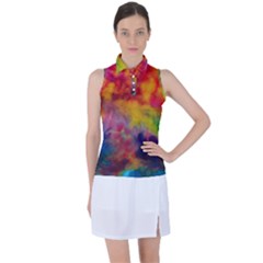 Women s Sleeveless Polo T-Shirt 