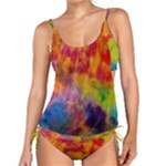 Colorful watercolors texture                                                   Tankini Set