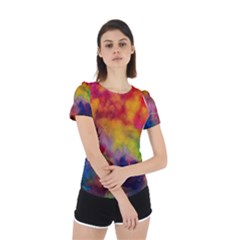 Back Cut Out Sport T-Shirt 