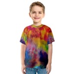 Colorful watercolors texture                                                    Kid s Sport Mesh Tee