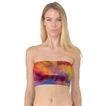 Colorful watercolors texture                                                   Bandeau Top