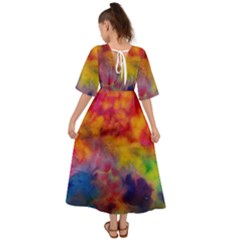 Kimono Sleeve Boho Dress 